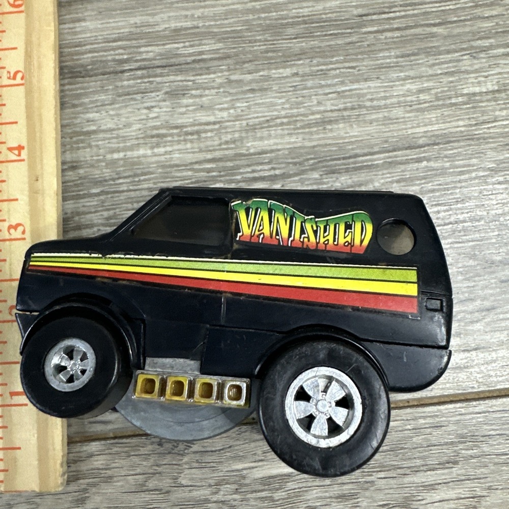 1976 Ohio Art Drag Vans Vintage Toy  Vanished Black Hong‎ Kong